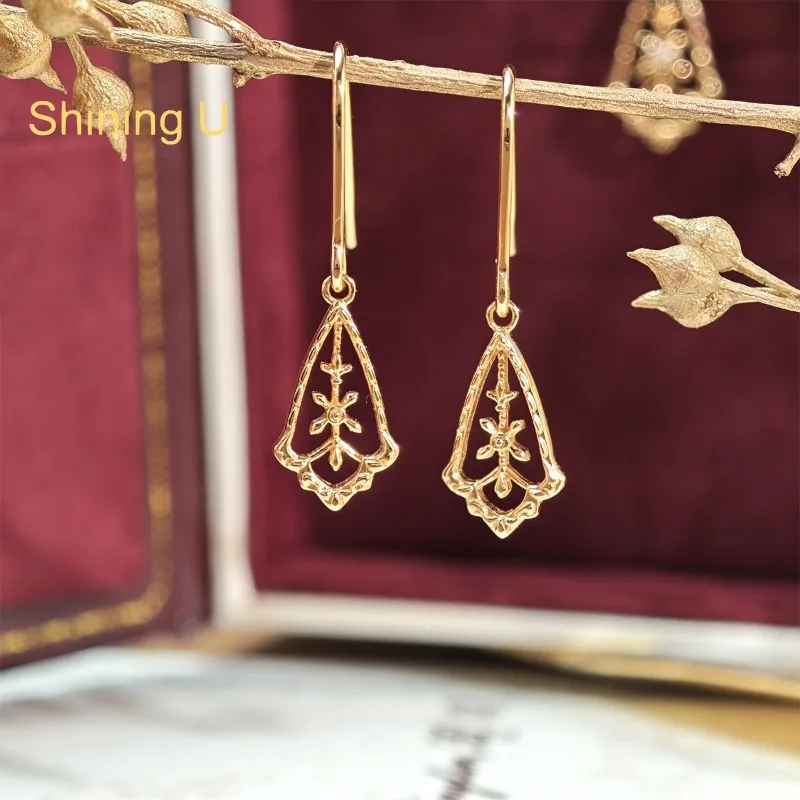 Shining U 925 Sterling Silver Vintage Hollow Carving Necklace Earrings for Women Fine Jewelry Party
Shining U 925 Sterling Silver Vintage Hollow Carving Necklace Earrings for Women Fine Jewelry Party