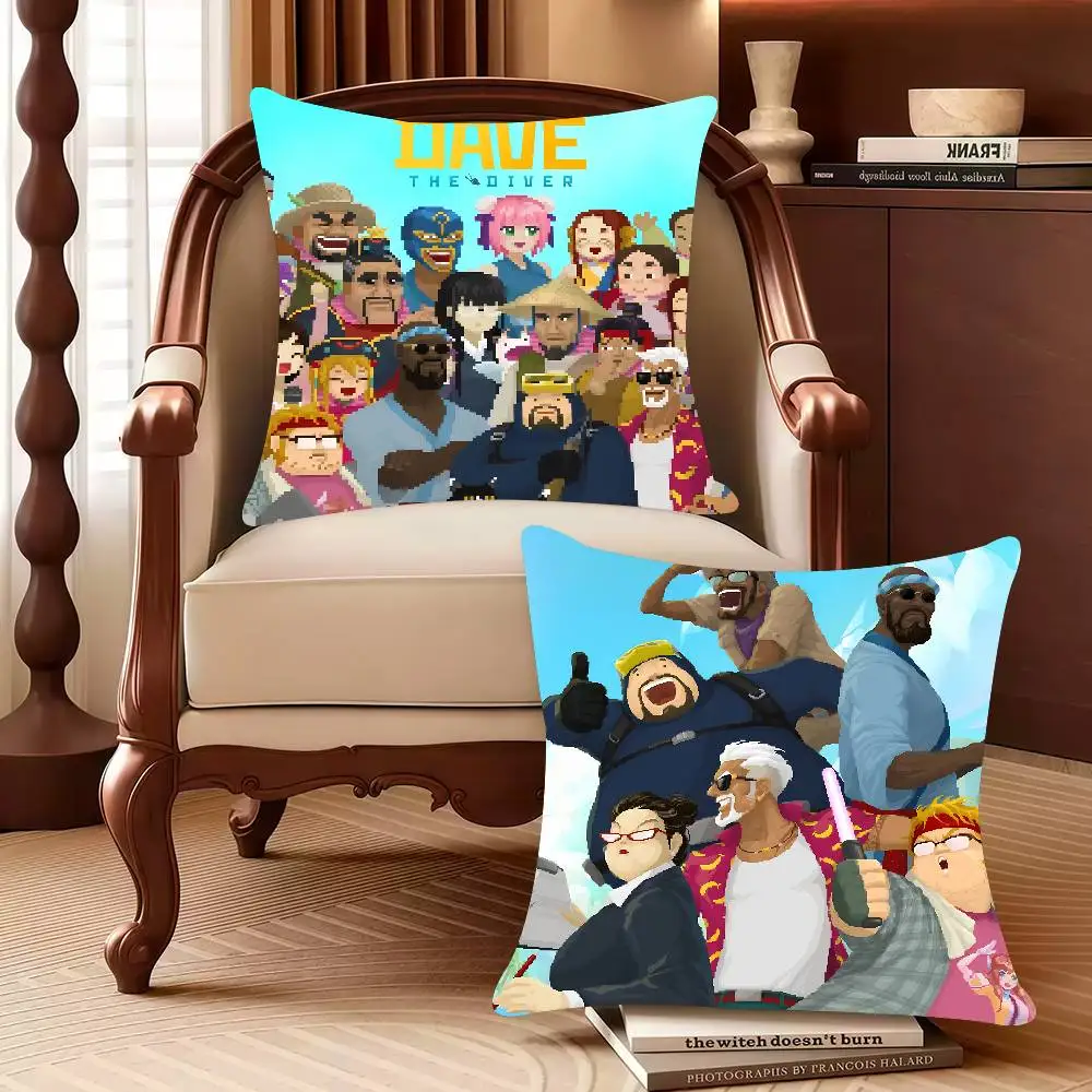 Game D-Dave The D-Diver Pillow Case Decor Protective Covers Comfortable soft for Sofa Living Room Home office
Game D-Dave The D-Diver Pillow Case Decor Protective Covers Comfortable soft for Sofa Living Room Home office