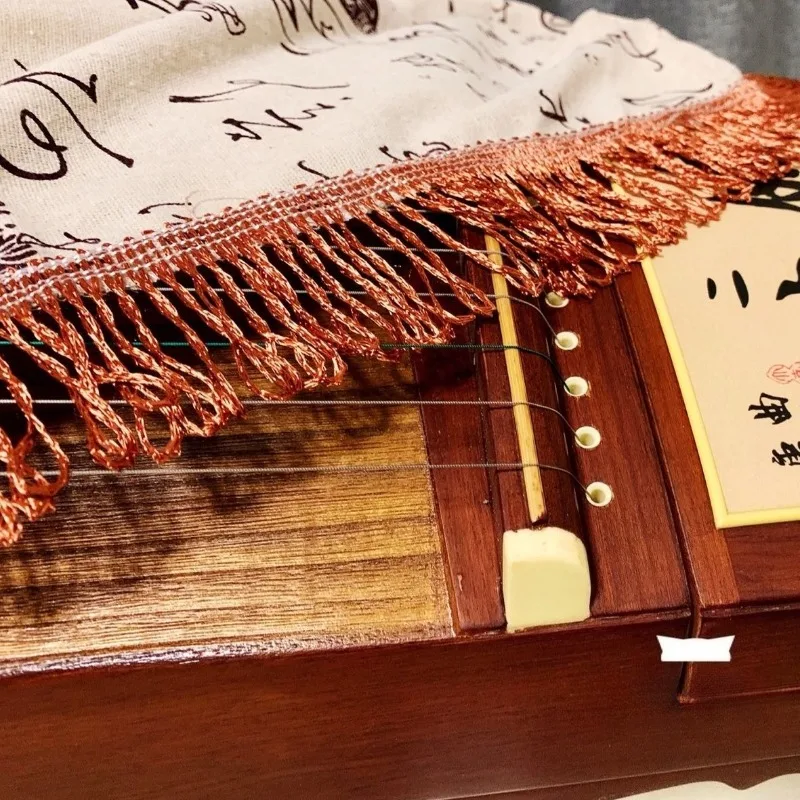 Linen Lightweight Guzheng Cover High-quality Breathable Durable Dustproof Universal Guzheng Covers Musical Instrument Accessory
Linen Lightweight Guzheng Cover High-quality Breathable Durable Dustproof Universal Guzheng Covers Musical Instrument Accessory