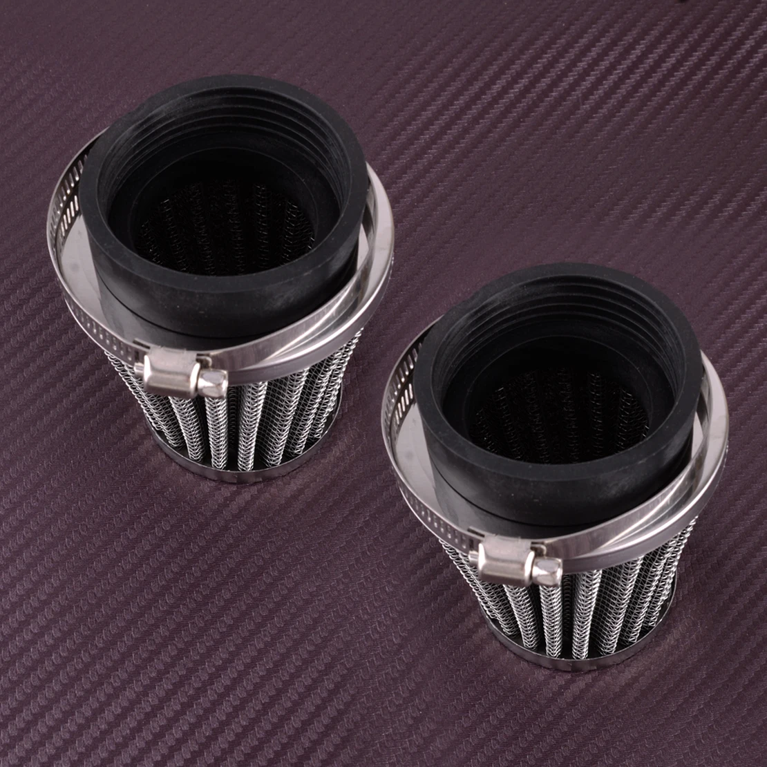2Pcs 52mm Motorcycle Air Intake Filter Cleaner Pod Fit for Kawasaki Suzuki Yamaha New High Quality
2Pcs 52mm Motorcycle Air Intake Filter Cleaner Pod Fit for Kawasaki Suzuki Yamaha New High Quality