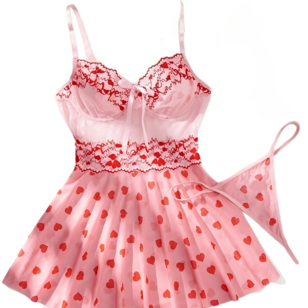2 Piece Westerns Sexys Cherry Women Underwear Camisole Tank Top Shorts Nightdress Sleepdress Nightshirt Nightgown Lingerie Set
2 Piece Westerns Sexys Cherry Women Underwear Camisole Tank Top Shorts Nightdress Sleepdress Nightshirt Nightgown Lingerie Set