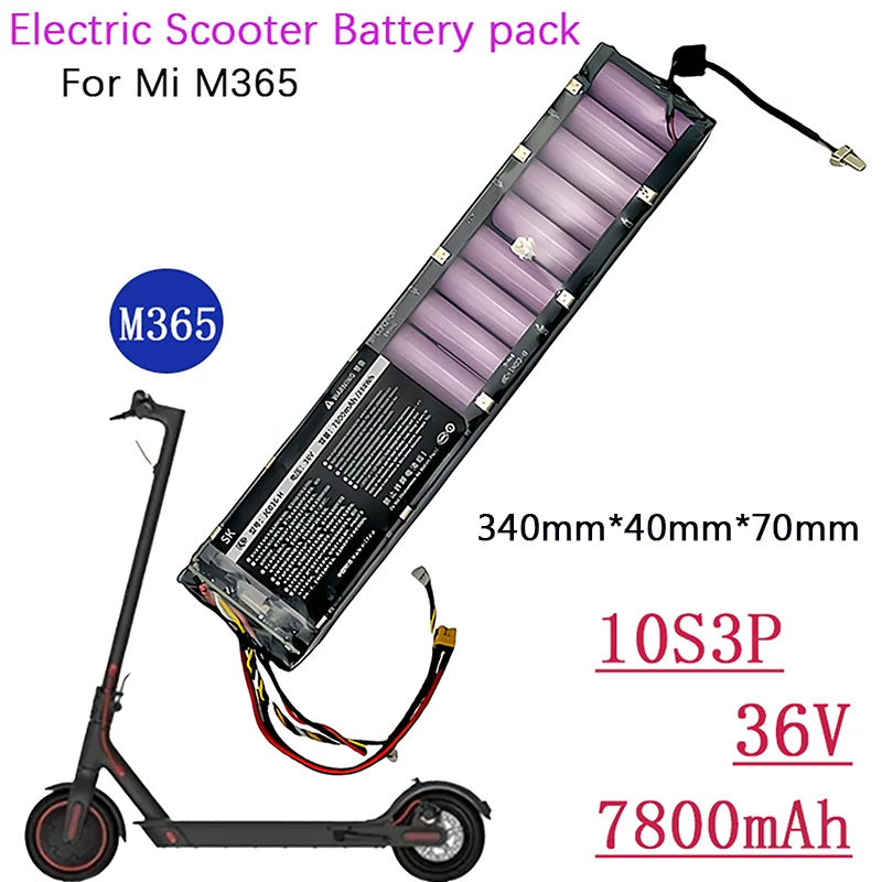 Original 36V 7800mAh Li-ion Battery For Xiaomi M365 lpega Special Battery Pack 36V Battery 7.8Ah Electric Scooter
Original 36V 7800mAh Li-ion Battery For Xiaomi M365 lpega Special Battery Pack 36V Battery 7.8Ah Electric Scooter