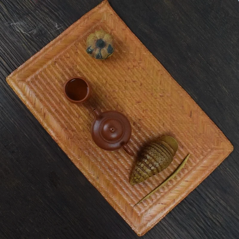Hanrted Chinese Sle Bamboo Mat Tea Set Small Tea Tray Zen ort Tea Plate Mat Retro Heat Resistant Dining Pad
Hanrted Chinese Sle Bamboo Mat Tea Set Small Tea Tray Zen ort Tea Plate Mat Retro Heat Resistant Dining Pad