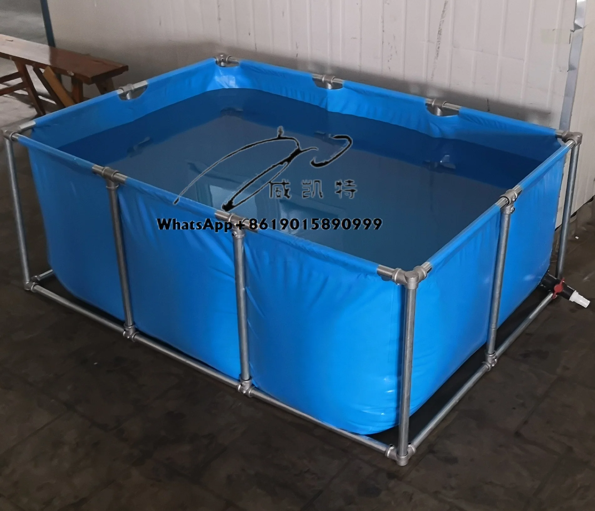 SPFCS1007 Square Collapsible PVC Fish Tank for Aquarium
SPFCS1007 Square Collapsible PVC Fish Tank for Aquarium