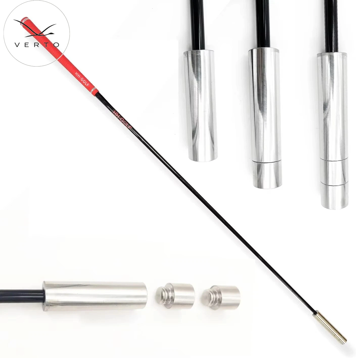 Custom Portable Stainless Steel Carbon Rod PPE Golf Swing Trainer Removable Weights 45 Inches Lightweight 0.34kg
Custom Portable Stainless Steel Carbon Rod PPE Golf Swing Trainer Removable Weights 45 Inches Lightweight 0.34kg