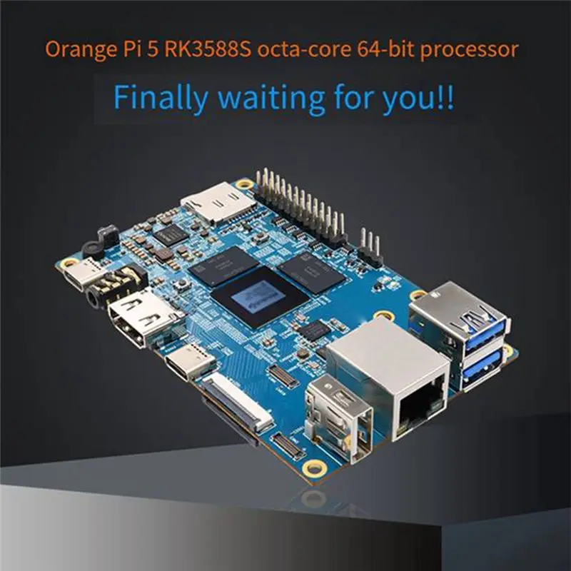 N93RNEW! Плата разработки для Orange Pi 5 4GB с ОЗУ Linux LPDDR4/4X, 8K, процессор RK3588S Octa-Core 64-бит, поддержка ОС Orangepi
N93RNEW! Плата разработки для Orange Pi 5 4GB с ОЗУ Linux LPDDR4/4X, 8K, процессор RK3588S Octa-Core 64-бит, поддержка ОС Orangepi