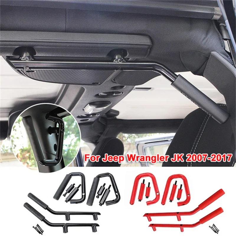 Aluminum Alloy Car Top Front/Rear Handle Grip for Jeep Wrangler JK 2007-2017,Car Interior Accessories
Aluminum Alloy Car Top Front/Rear Handle Grip for Jeep Wrangler JK 2007-2017,Car Interior Accessories