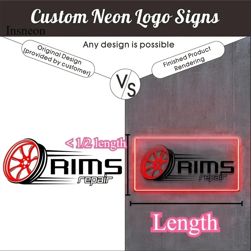 Custom Commercial Neon Signs Printed Neon Lights for Room Office Store Wall Decoration Valentine's Day Anniversary Neon Custom
Custom Commercial Neon Signs Printed Neon Lights for Room Office Store Wall Decoration Valentine's Day Anniversary Neon Custom