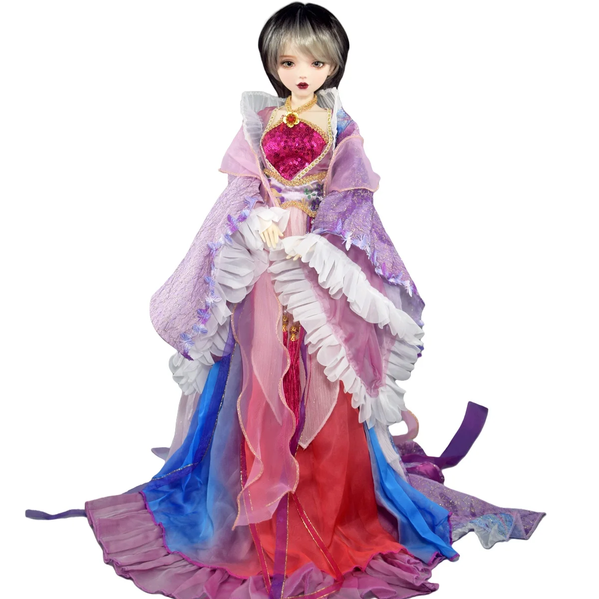 YUTOTUE 56cm Height Female Doll with Handmade Clothes Outfits Wigs Makeup Lifelike 1/3 BJD Toy
YUTOTUE 56cm Height Female Doll with Handmade Clothes Outfits Wigs Makeup Lifelike 1/3 BJD Toy
