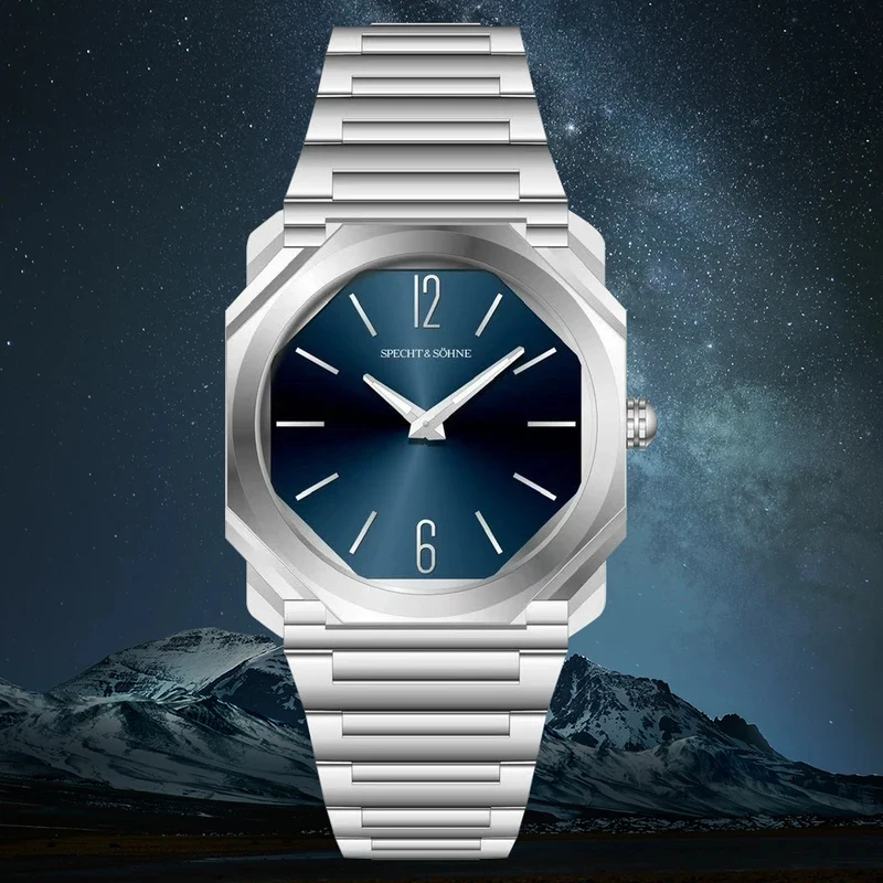 2026 New Fashion 38MM Specht & Söhne Men Ultrathin Quartz Watch 316L Stainless Steel Wristwatch Sapphire Crystal 50M Waterproof
2026 New Fashion 38MM Specht & Söhne Men Ultrathin Quartz Watch 316L Stainless Steel Wristwatch Sapphire Crystal 50M Waterproof