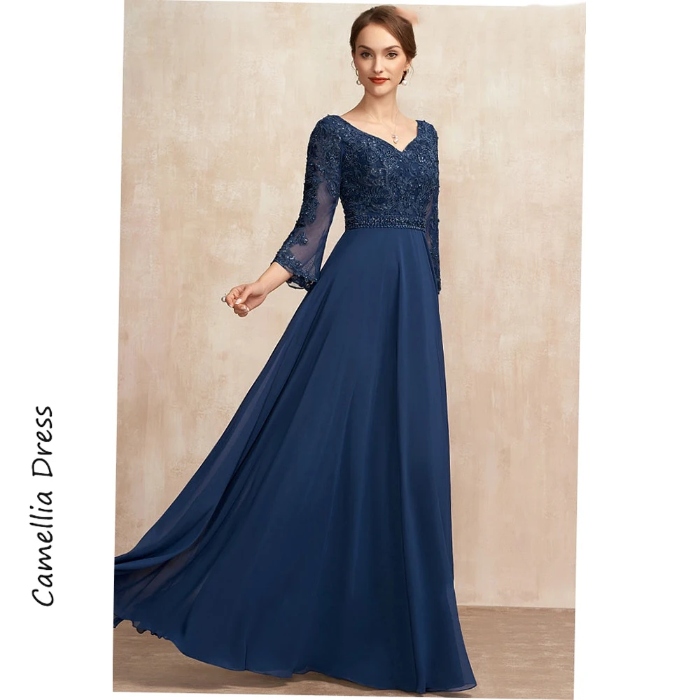 New A-Line Evening Dresses V Neck Elegant And Pretty Women's Dresses Sequins Beading Chiffon Mother of the Bride Dresses Vestido
New A-Line Evening Dresses V Neck Elegant And Pretty Women's Dresses Sequins Beading Chiffon Mother of the Bride Dresses Vestido