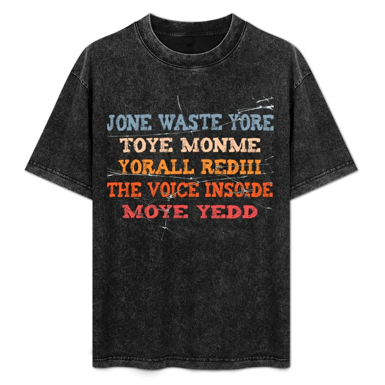 JONE WASTE T-Shirt Casual Loose Fit Short Sleeve T-Shirt
JONE WASTE T-Shirt Casual Loose Fit Short Sleeve T-Shirt