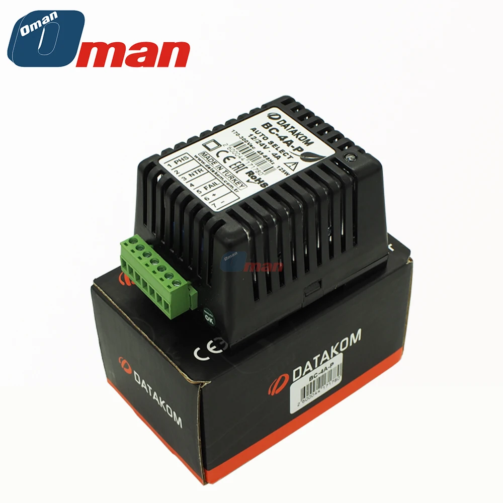 BC-4A-P Battery Charger DATAKOM Original 12V/24V Autoselect BC4AP Fast Delivery
BC-4A-P Battery Charger DATAKOM Original 12V/24V Autoselect BC4AP Fast Delivery