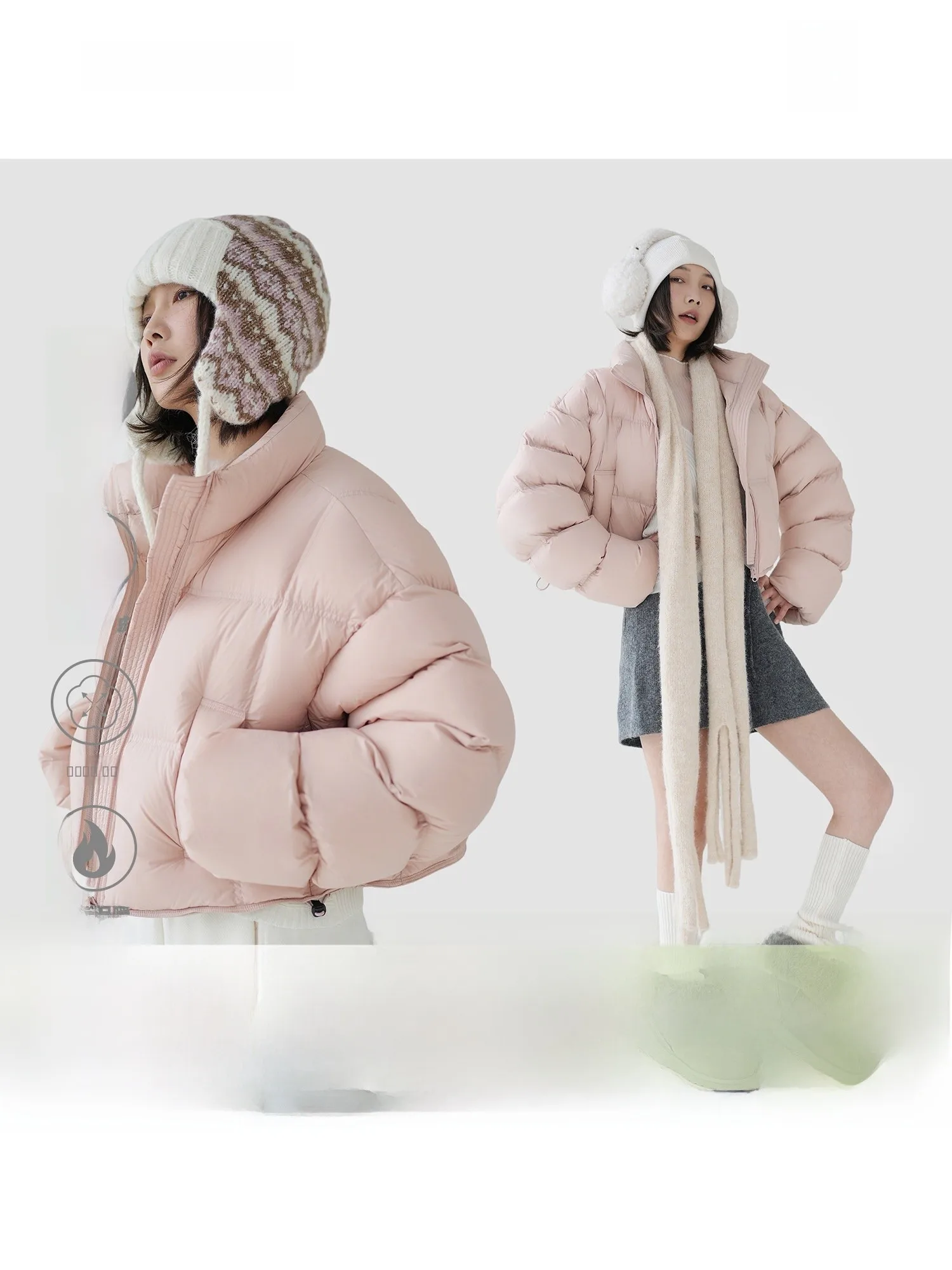 Azhu 2024 New Women's ort down Jaet 90% White Du down Quilted Polyester Fiber Warm Thiened Zipper Closure Pure Color
Azhu 2024 New Women's ort down Jaet 90% White Du down Quilted Polyester Fiber Warm Thiened Zipper Closure Pure Color