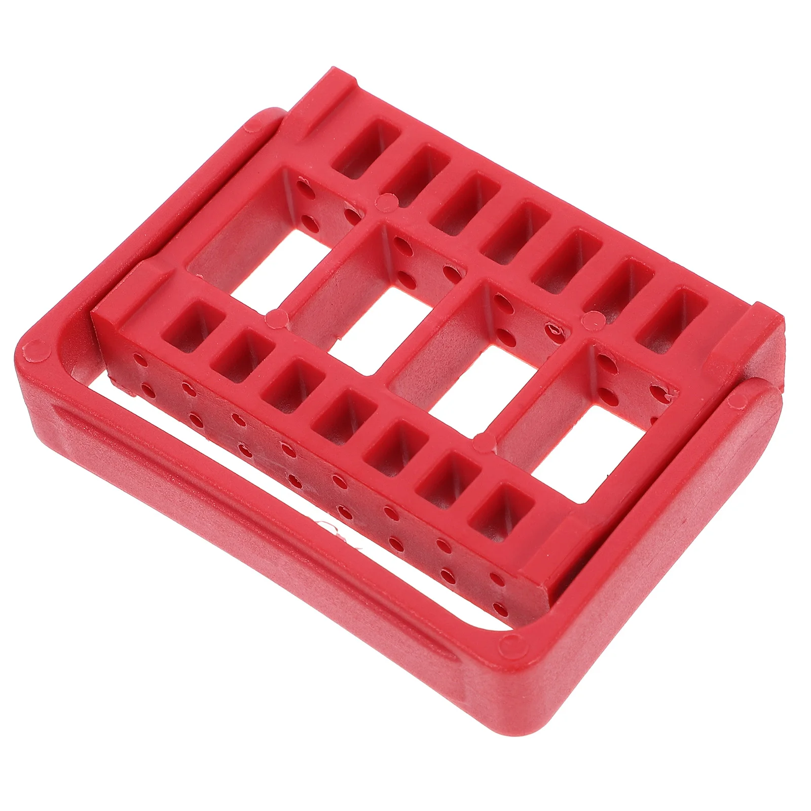16 Holes Manicure Grinding Head Holder Lightweight Storage Box with Large Capacity Portable Nail Art Case Red Manicure Organizer
16 Holes Manicure Grinding Head Holder Lightweight Storage Box with Large Capacity Portable Nail Art Case Red Manicure Organizer