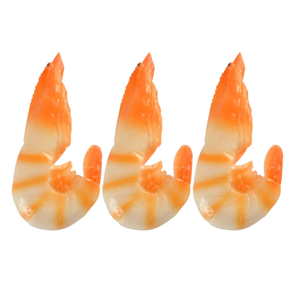 3pcs Simulated Shrimp Realistic Fake Food Display For Photography Decoration Pvc Desktop Props Educational
3pcs Simulated Shrimp Realistic Fake Food Display For Photography Decoration Pvc Desktop Props Educational