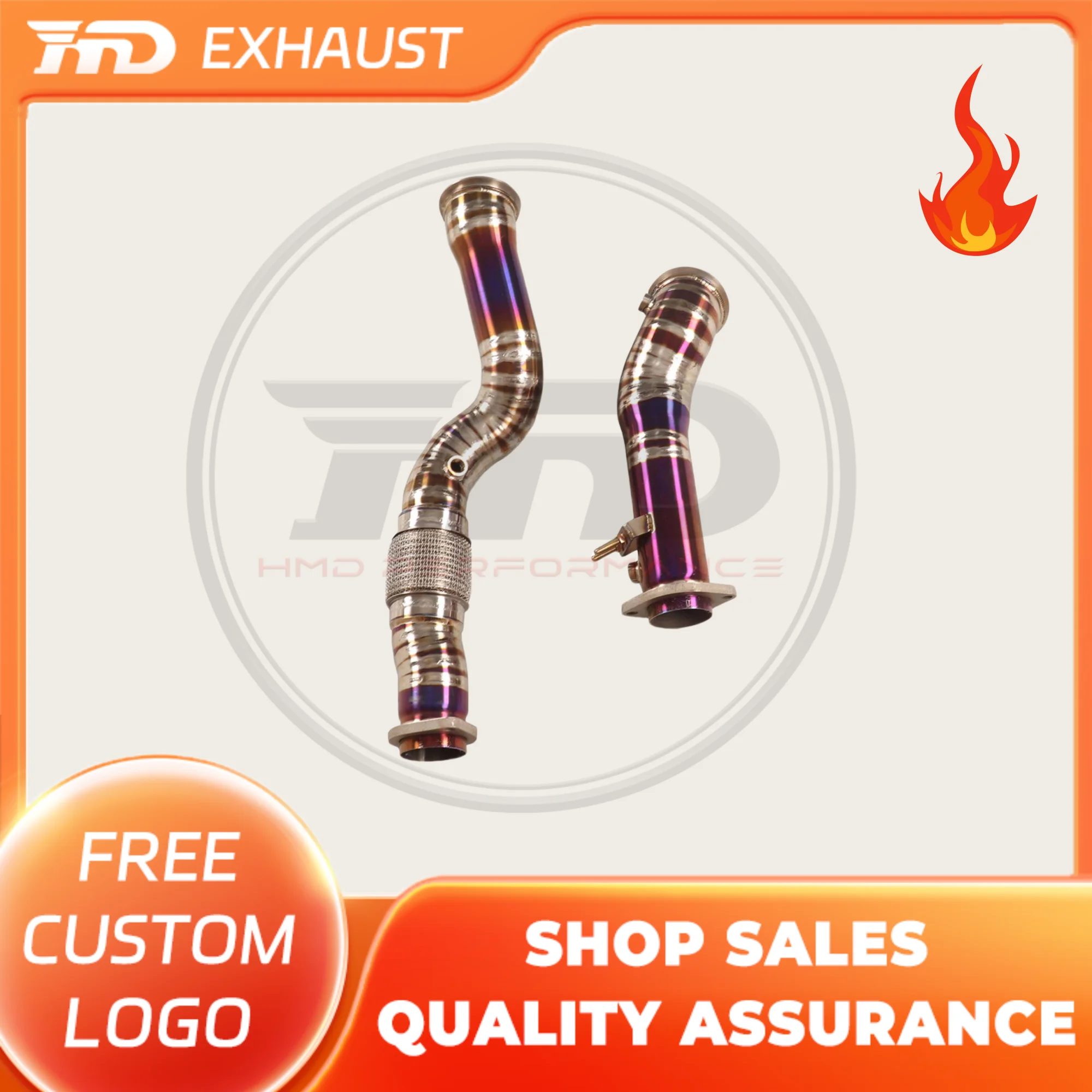HMD Exclusive customization Titanium alloy Performance Downpipe for BMW M3 M4 G80 G82 S58 Engine 3.0T Car Accessories
HMD Exclusive customization Titanium alloy Performance Downpipe for BMW M3 M4 G80 G82 S58 Engine 3.0T Car Accessories
