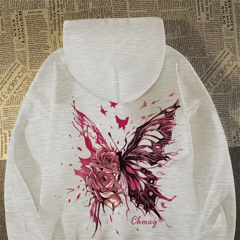 2025 New Men's Butterfly Rose Creative Graphic Hoodies Hip Hop Fashion Fleece Hooded Sweatshirts Y2K Streetwear Hoody Clothes
2025 New Men's Butterfly Rose Creative Graphic Hoodies Hip Hop Fashion Fleece Hooded Sweatshirts Y2K Streetwear Hoody Clothes