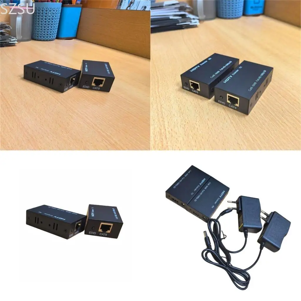 SZSU HDTV to RJ45 Lossless Video Transmitters Over Ethernet Cable Extension
SZSU HDTV to RJ45 Lossless Video Transmitters Over Ethernet Cable Extension