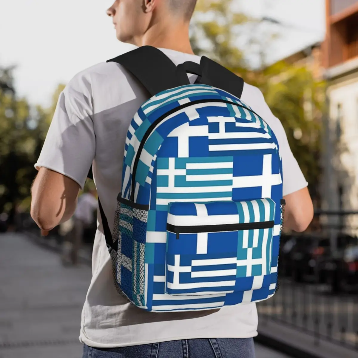 Greece Greek Flag Backpack Daypack Large Capacity Children BookBag School Bag Shoulder Bags for Men Women
Greece Greek Flag Backpack Daypack Large Capacity Children BookBag School Bag Shoulder Bags for Men Women