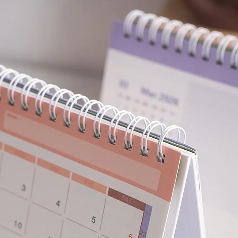 2026 English Version Calendar Gradient Desk Calendar Creative Coil Calendar Planner Desktop Decoration Office Stationery
2026 English Version Calendar Gradient Desk Calendar Creative Coil Calendar Planner Desktop Decoration Office Stationery