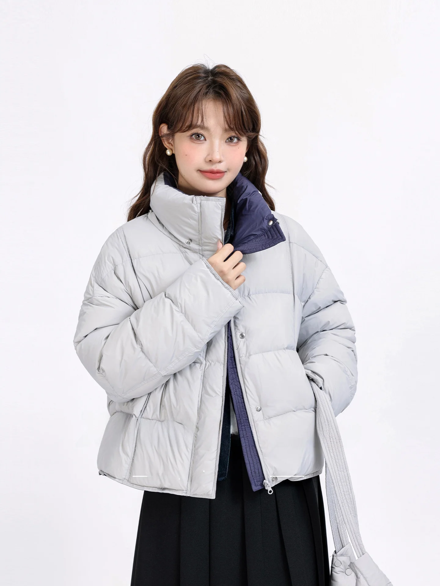 Винтажное пальто контрастного цвета с воротником-стойкой, воротником-стойкой, универсальное зимнее пальто Sli, женская модная теплая одежда
Винтажное пальто контрастного цвета с воротником-стойкой, воротником-стойкой, универсальное зимнее пальто Sli, женская модная теплая одежда