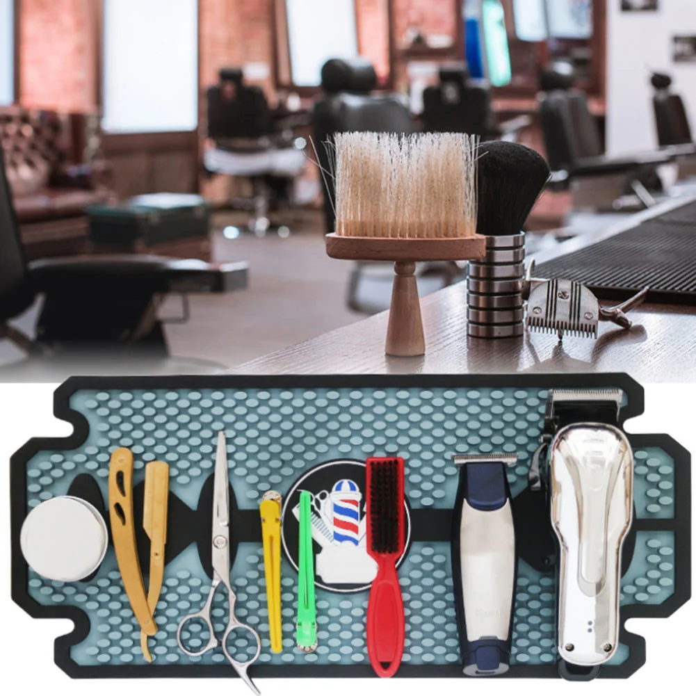 Hairdressing Anti-skid Silicone Mat Heat-Resistant Pad for Straightener Curling Iron Tools Products For Salon
Hairdressing Anti-skid Silicone Mat Heat-Resistant Pad for Straightener Curling Iron Tools Products For Salon