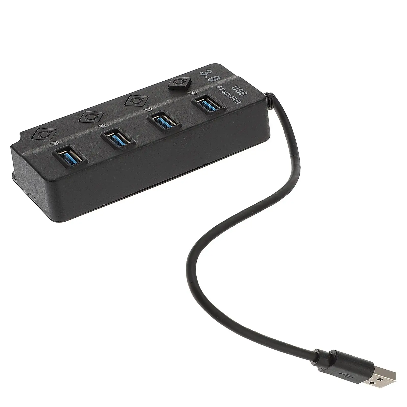 4 Ports USB HUB Multifunctional Expansion Portable Data Hub USB 3 0 Splitter AdapterBracket Black Color Lightweight Voltage
4 Ports USB HUB Multifunctional Expansion Portable Data Hub USB 3 0 Splitter AdapterBracket Black Color Lightweight Voltage
