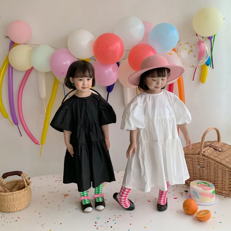 Summer girls solid color vintage long style dress 2-6 Years Kids puff sleeve cotton princess dresses
Summer girls solid color vintage long style dress 2-6 Years Kids puff sleeve cotton princess dresses