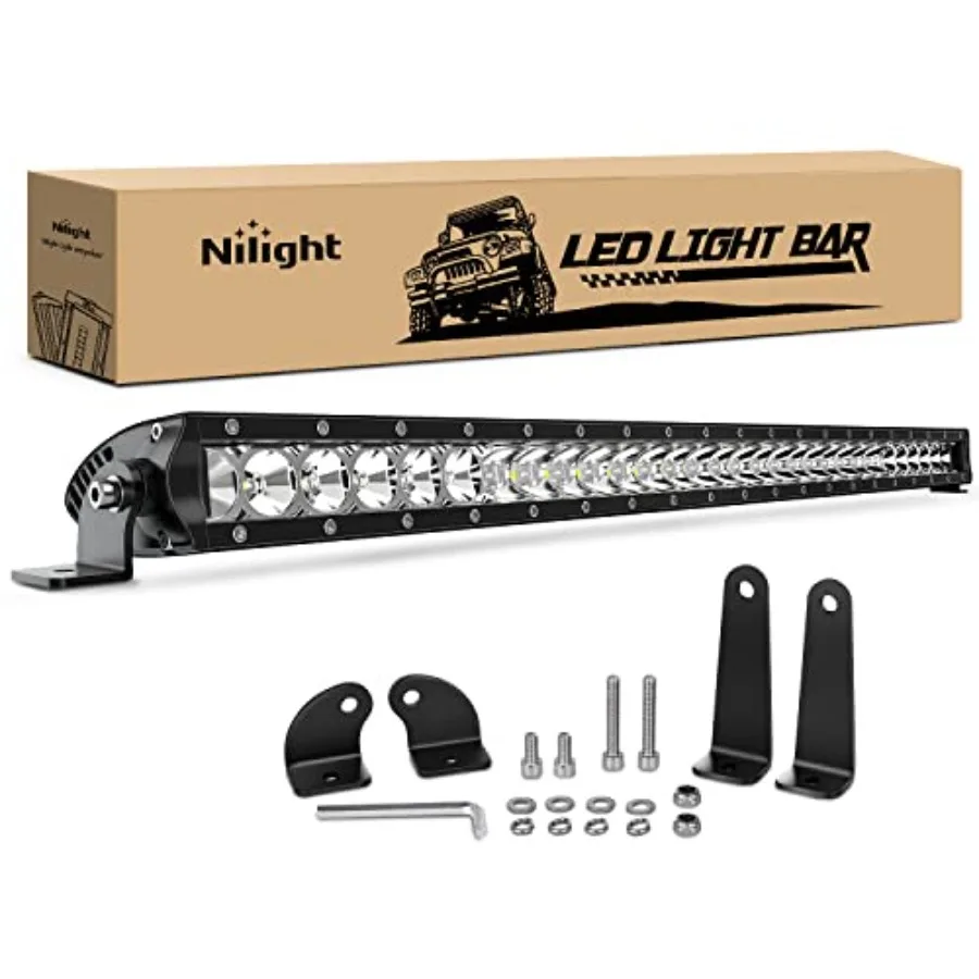 40005C-A 31inch 150W Spot and Flood Combo Single Row 14500LM Off Road LED Fog and Driving Roof Bumper Light Bars for Jeep Ford
40005C-A 31inch 150W Spot and Flood Combo Single Row 14500LM Off Road LED Fog and Driving Roof Bumper Light Bars for Jeep Ford