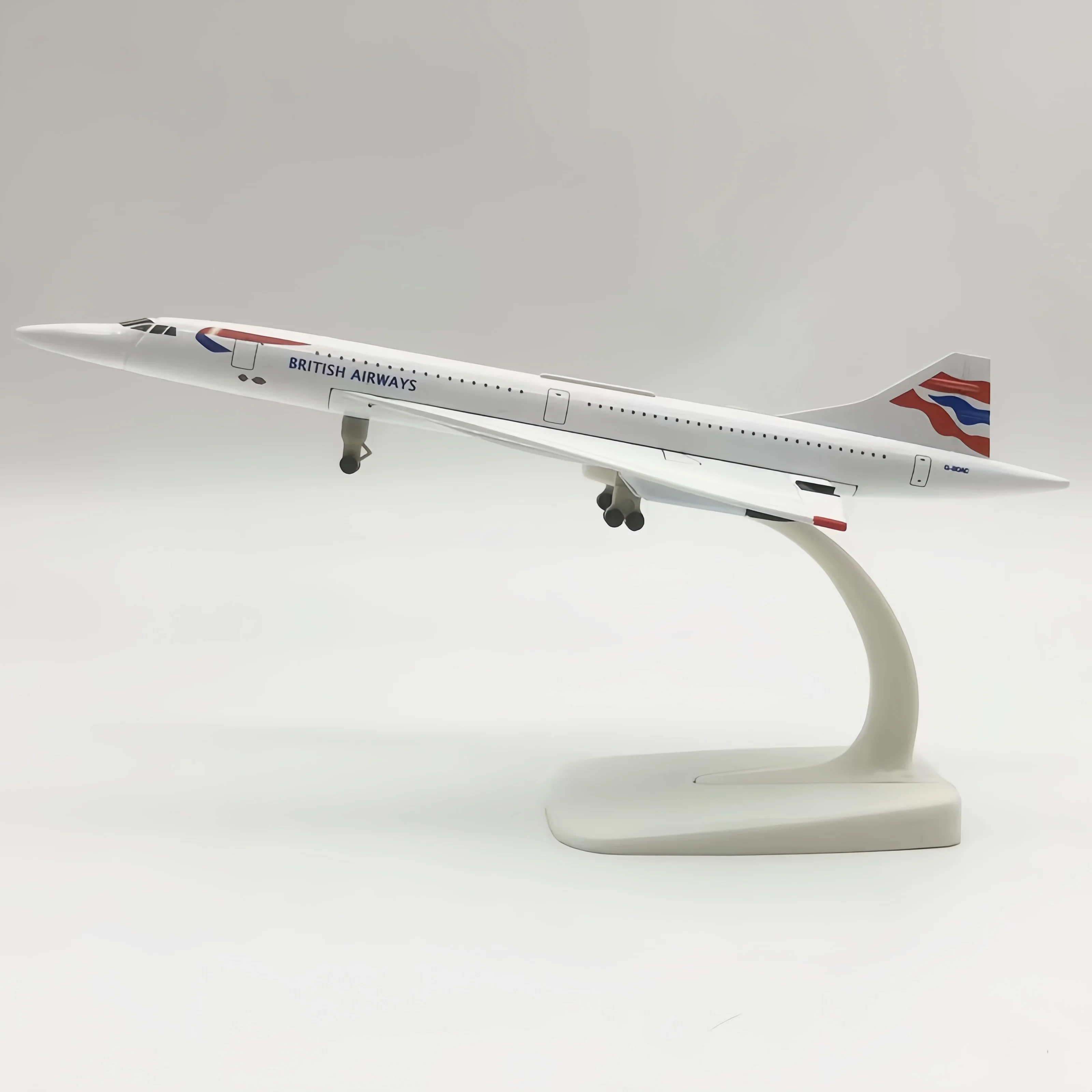 20CM alloy material British Concorde 8 inch airplane model 1:200 static toy collection
20CM alloy material British Concorde 8 inch airplane model 1:200 static toy collection
