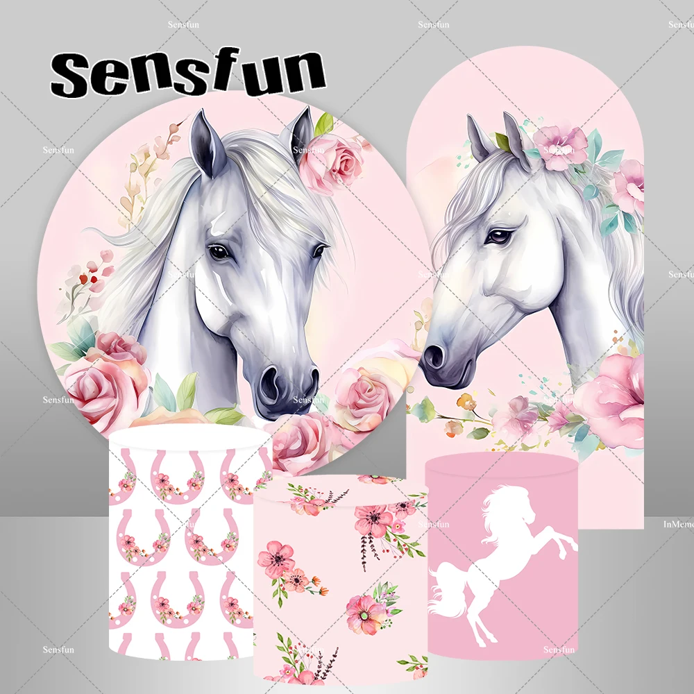 Sensfun лошадь день рождения Круглый фон акварельный цветок розовый цветочный Западный ковбойский портрет изогнутый фон для фотосъемки
Sensfun лошадь день рождения Круглый фон акварельный цветок розовый цветочный Западный ковбойский портрет изогнутый фон для фотосъемки