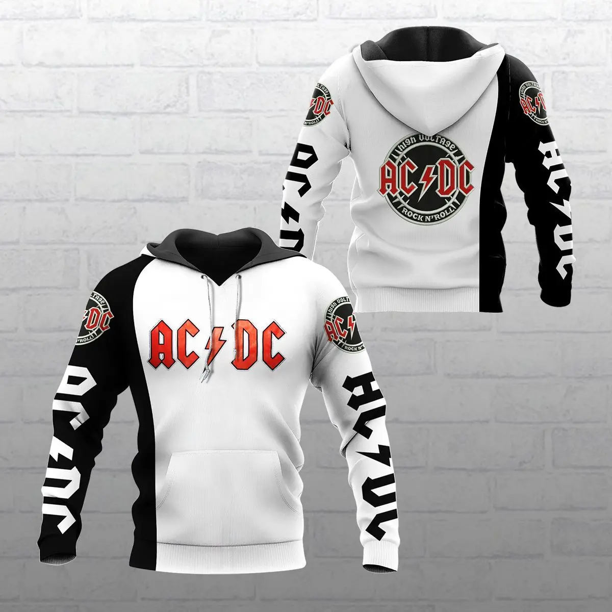 2024 Spring and Autumn Popular Retro AC/DC Men's 3D Printing Fashion Rock Men's and Women's Top Casual Zipper Hoodie Jacket
2024 Spring and Autumn Popular Retro AC/DC Men's 3D Printing Fashion Rock Men's and Women's Top Casual Zipper Hoodie Jacket