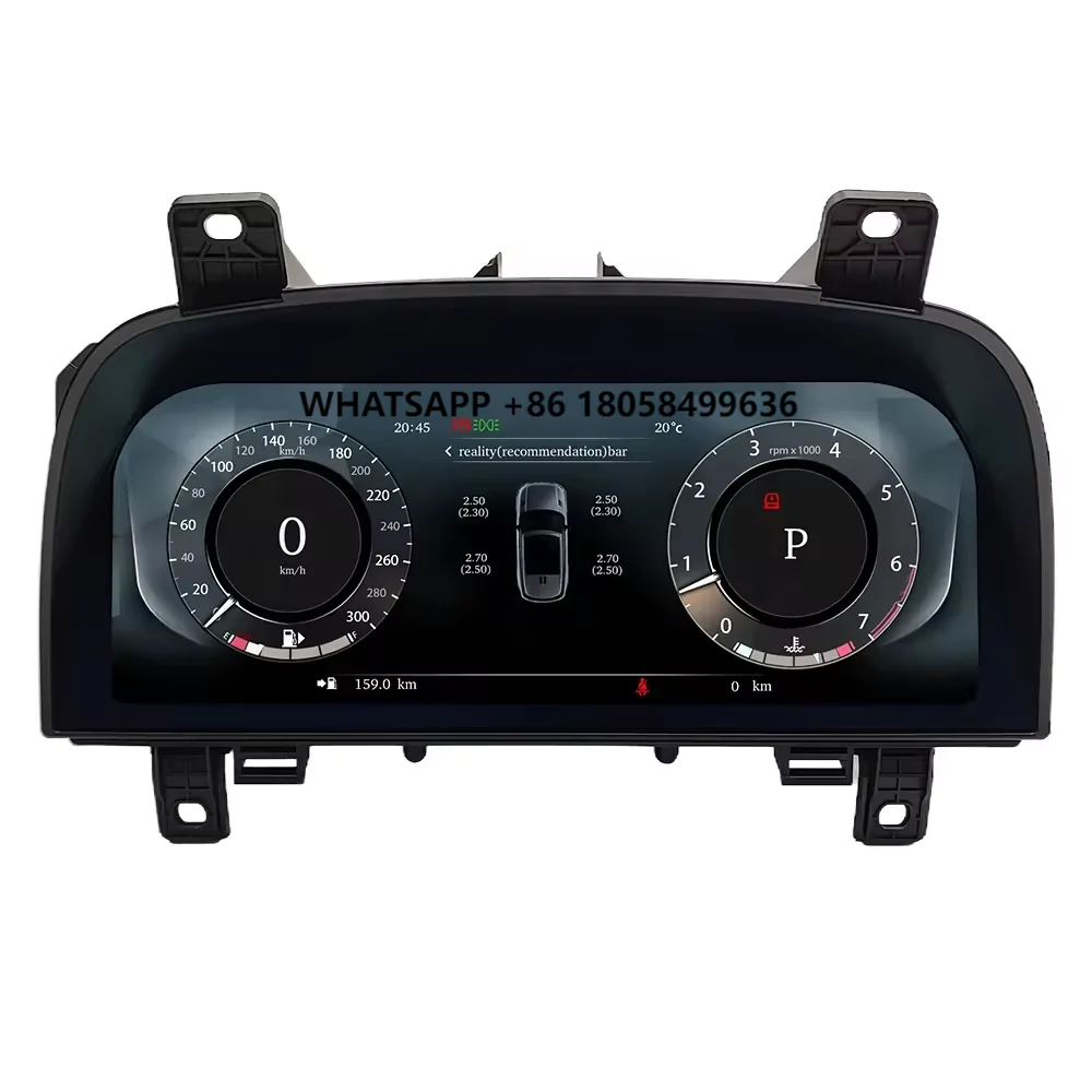 12.3 Inch Screen LED Display Instrument LCD Digital Cluster Car Dashboard for Land Rover Discovery 4 2010 2016 Auto Speedometer
12.3 Inch Screen LED Display Instrument LCD Digital Cluster Car Dashboard for Land Rover Discovery 4 2010 2016 Auto Speedometer