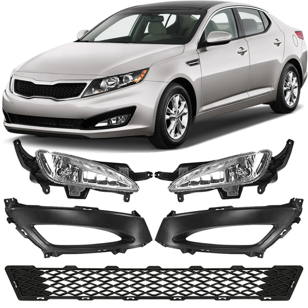 Have one to sell Sell now Front Bumper Fog Lights Lamps & Bezels Lower Grill For Kia Optima 2011-2013
Have one to sell Sell now Front Bumper Fog Lights Lamps & Bezels Lower Grill For Kia Optima 2011-2013