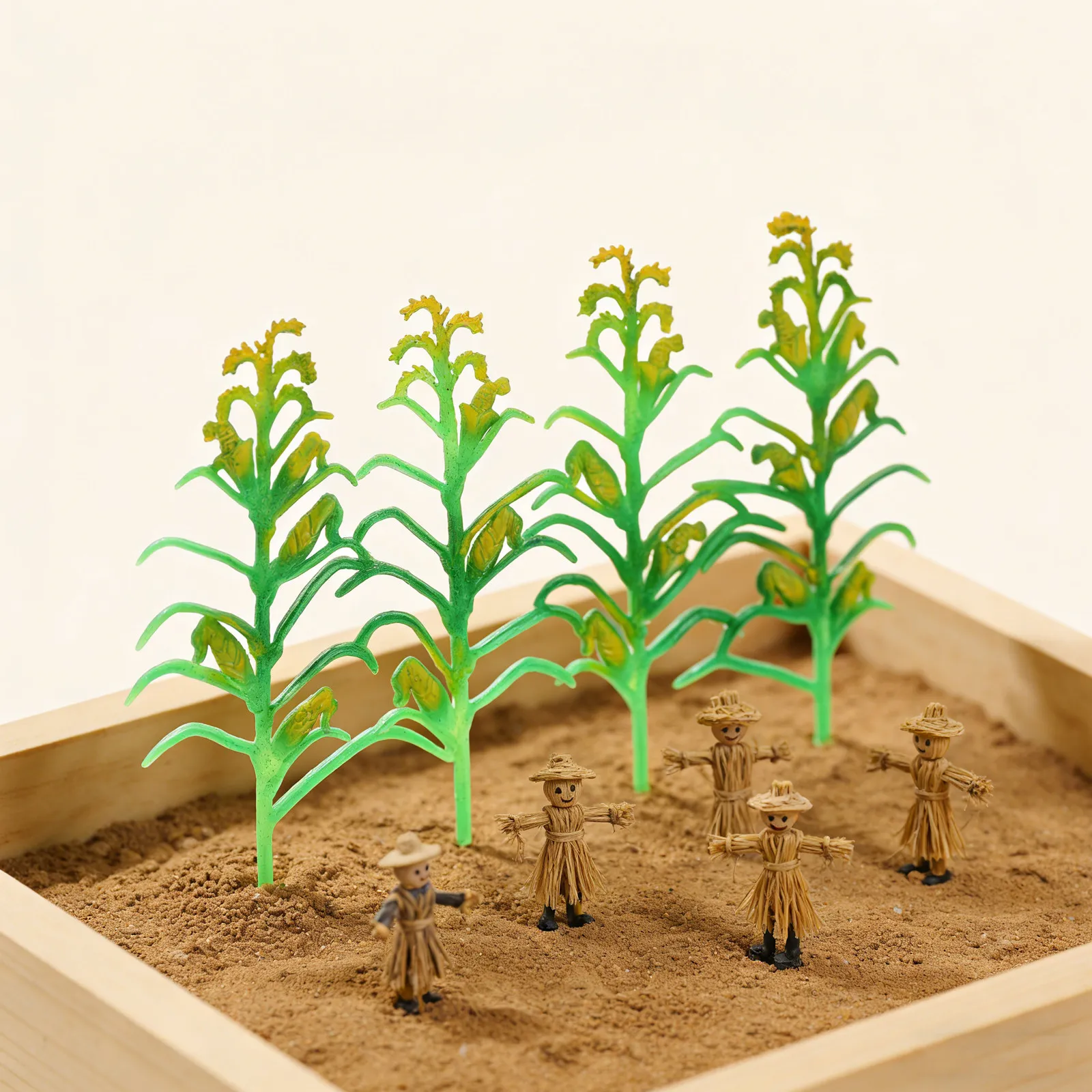 4Pcs Miniature Corn Stalks Plastic Farm Crops Realistic Simulation for Sand Table Diorama Railway Scenery Tufts Exhibition
4Pcs Miniature Corn Stalks Plastic Farm Crops Realistic Simulation for Sand Table Diorama Railway Scenery Tufts Exhibition