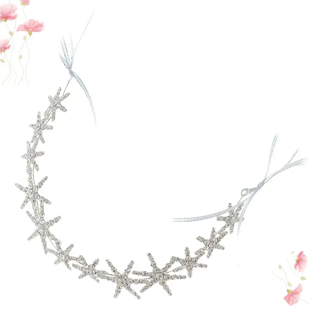 Japanese and Korean Bridal Headband Bride Silver Hair Accessories to Be Decorations 
Japanese and Korean Bridal Headband Bride Silver Hair Accessories to Be Decorations