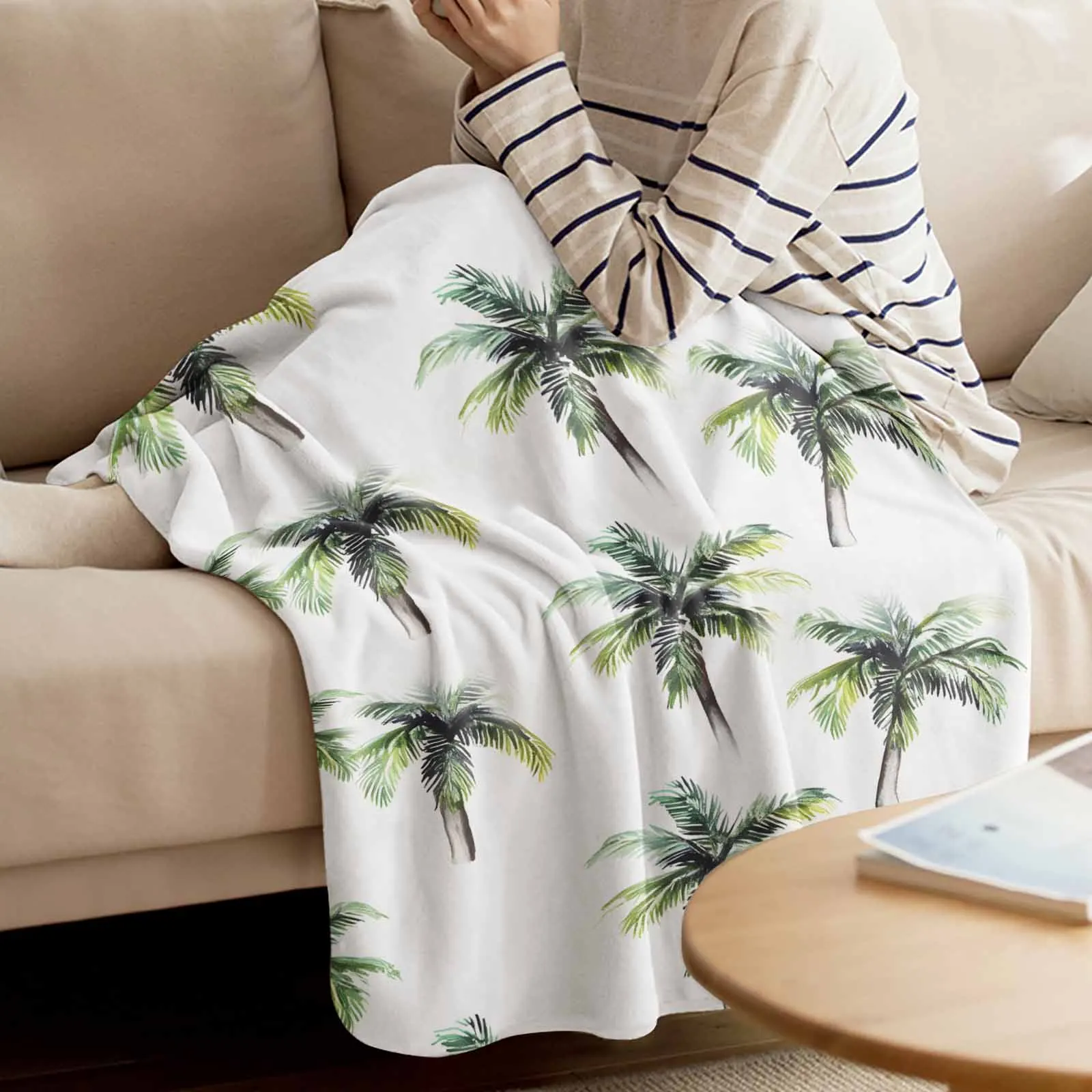 Tropical Tree Modern Art Coral Fleece Blanket Cover The Bed Flannel Sofa Blanket Small Blanket for Kids Home Textile
Tropical Tree Modern Art Coral Fleece Blanket Cover The Bed Flannel Sofa Blanket Small Blanket for Kids Home Textile