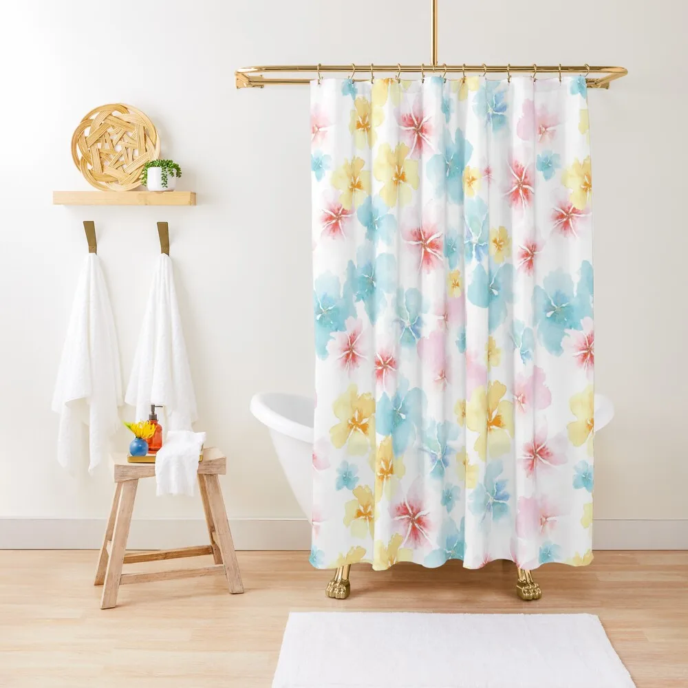 Watercolor Whimsy Flowers Shower Curtain Anti-Mold Waterproof Shower Bathroom Box Bathtub Cover Curtain
Watercolor Whimsy Flowers Shower Curtain Anti-Mold Waterproof Shower Bathroom Box Bathtub Cover Curtain