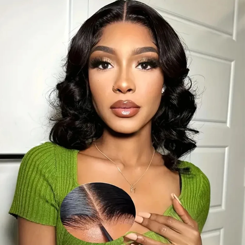 Glueless Wig Human Hair Ready To Wear Body Wave Short 13x4 Lace Front 12 14 16 Inch Black Bob Lace Frontal Wig HD Brazilian 100%
Glueless Wig Human Hair Ready To Wear Body Wave Short 13x4 Lace Front 12 14 16 Inch Black Bob Lace Frontal Wig HD Brazilian 100%