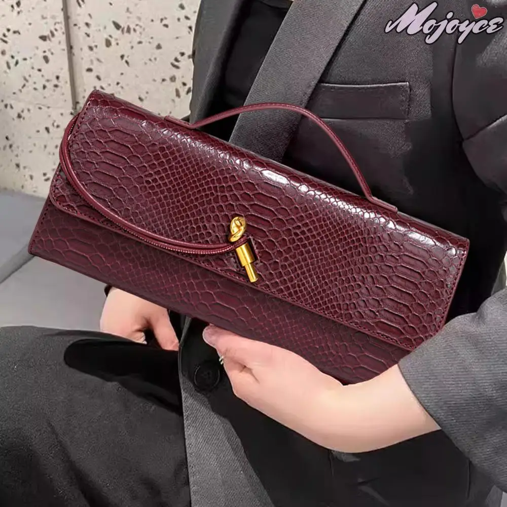 Luxury Design Top-Handle Bags for Women Stone Texture PU Leather Long Purse Ladies Crossbody Shoulder Bags Trend Evening Handbag
Luxury Design Top-Handle Bags for Women Stone Texture PU Leather Long Purse Ladies Crossbody Shoulder Bags Trend Evening Handbag