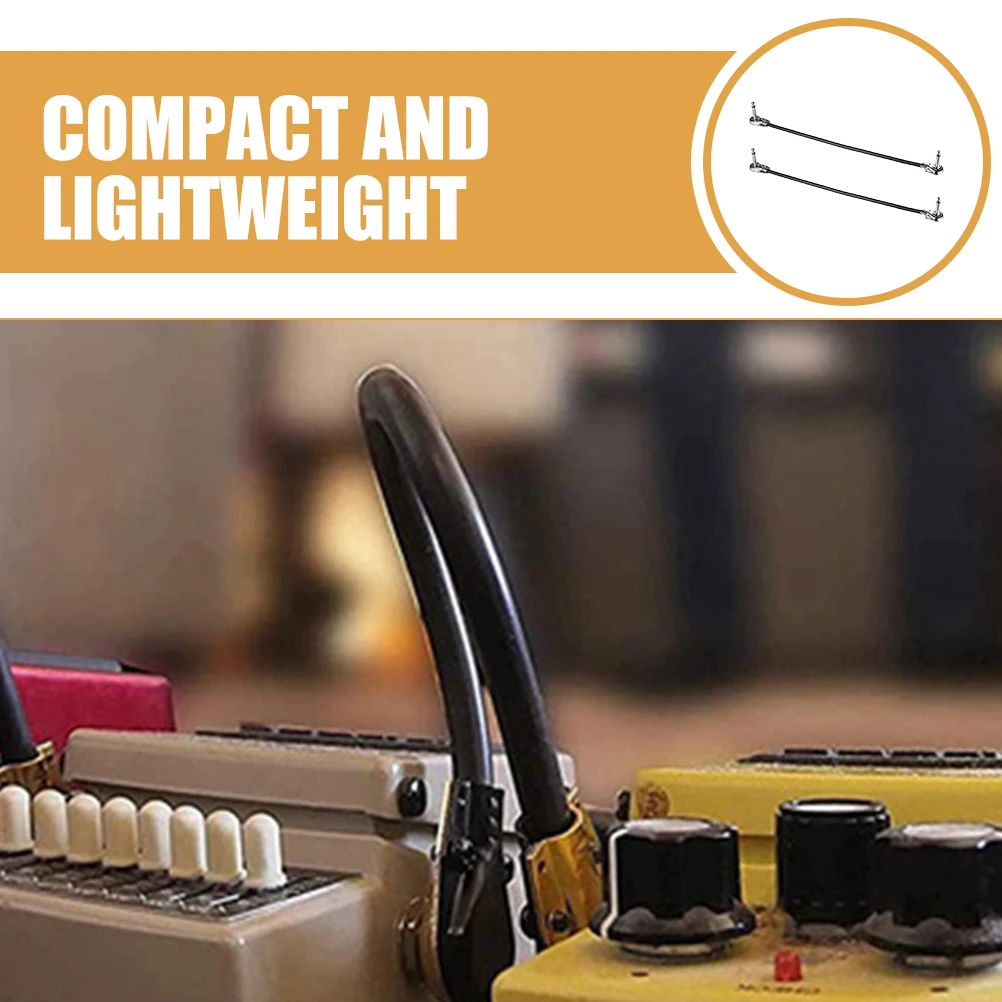 2pcs Guitar Effect Cable Flathead Design Sturdy Copper Pvc Audio Connect Wire For Electric Guitar Effects Bass Effector Adapter
2pcs Guitar Effect Cable Flathead Design Sturdy Copper Pvc Audio Connect Wire For Electric Guitar Effects Bass Effector Adapter