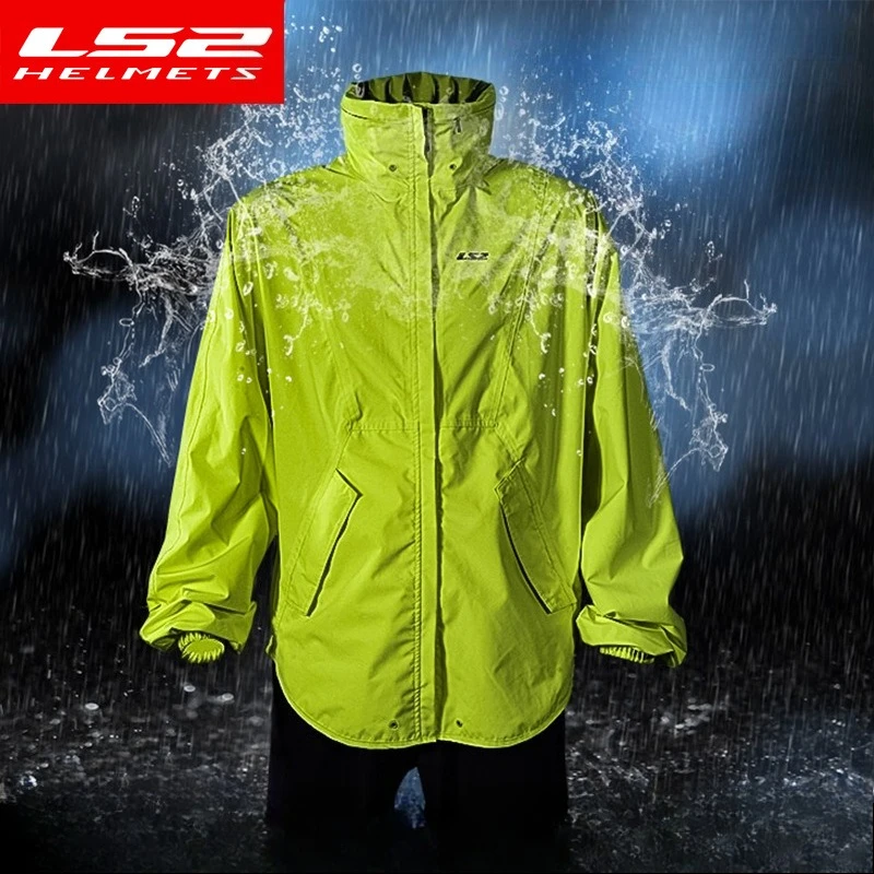 LS2 Motorcycle Raincoat Suit Storm-Proof Jacket Pants for Motorbike Riders Ideal for Camping Hiking Fishing
LS2 Motorcycle Raincoat Suit Storm-Proof Jacket Pants for Motorbike Riders Ideal for Camping Hiking Fishing