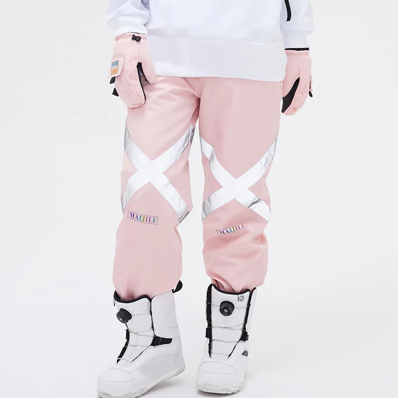New Winter Ski Pants Women Overalls Outdoor Snowboard Pants Men Reflective Warm Waterproof Wear-Resistant Tie-Dye Snow Pants
New Winter Ski Pants Women Overalls Outdoor Snowboard Pants Men Reflective Warm Waterproof Wear-Resistant Tie-Dye Snow Pants