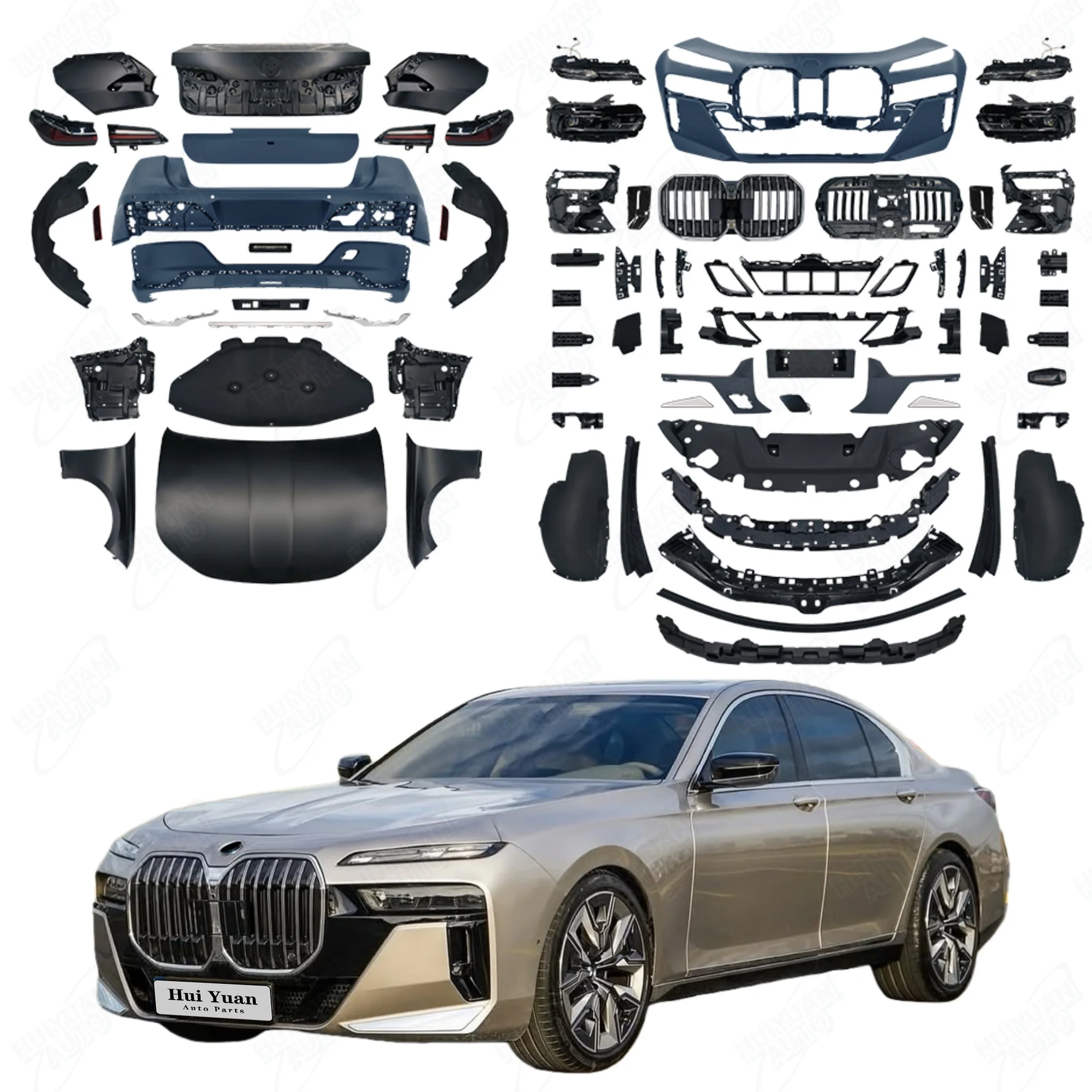 Top Quality PP Plastic 2023 G70 Sport Facelift Car Bumpers Led Headlights Bodykit for 7 Series F02 2009-2015 Year
Top Quality PP Plastic 2023 G70 Sport Facelift Car Bumpers Led Headlights Bodykit for 7 Series F02 2009-2015 Year
