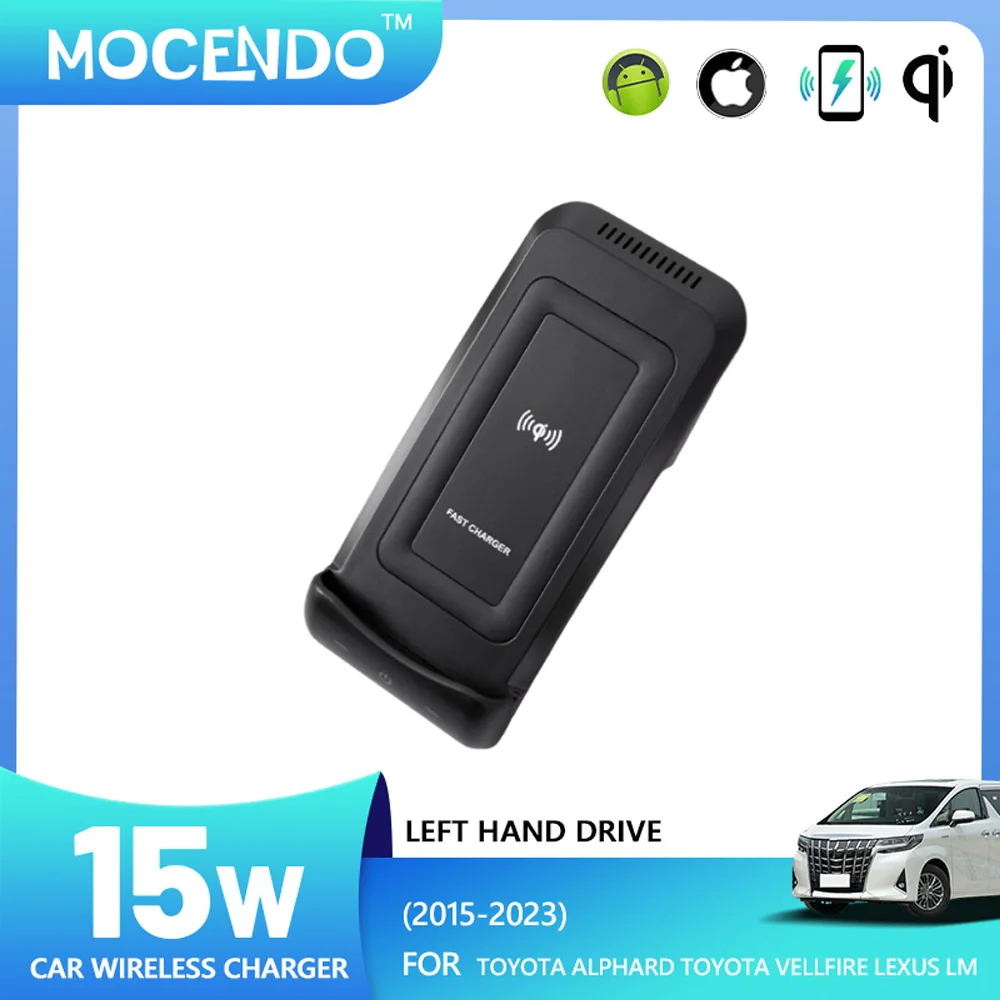 Wireless Car Charger Pad for Toyota Alphard 2015-2023 Toyota Vellfire 2019-2023 Lexus LM - Auto Accessory
Wireless Car Charger Pad for Toyota Alphard 2015-2023 Toyota Vellfire 2019-2023 Lexus LM - Auto Accessory