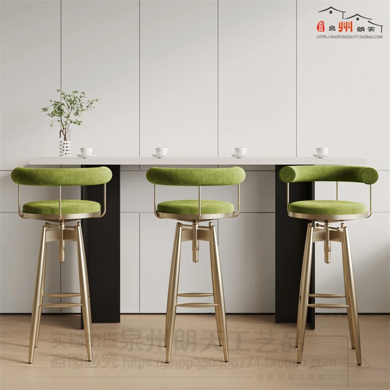 Luxury Stylish Bar Chairs Minimalist Premium Aesthetic Metal Bar Stool Modern Comfortable Cushion Banqueta Hotel Furniture
Luxury Stylish Bar Chairs Minimalist Premium Aesthetic Metal Bar Stool Modern Comfortable Cushion Banqueta Hotel Furniture