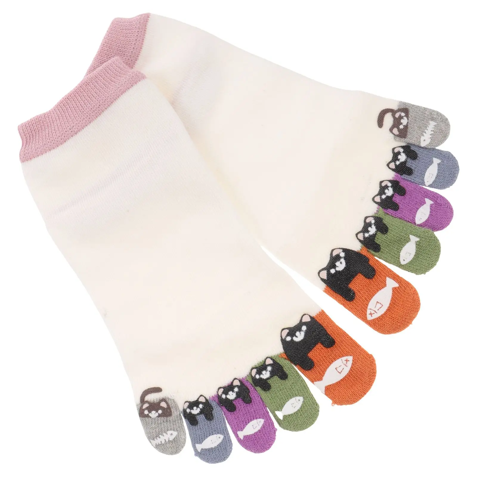 -finger Cute Socks Women Sports Teens Cute Absorb Sweat Separated Toes Breathable Long Socks
-finger Cute Socks Women Sports Teens Cute Absorb Sweat Separated Toes Breathable Long Socks