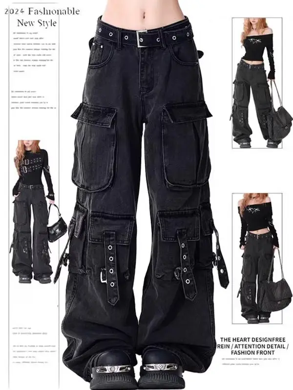 American Vibe High Street Multi ket Bla Рабочая одежда Джинсовые брюки Женские весенне-летние прямые свободные широкие брюки с высокой талией Fl...
American Vibe High Street Multi ket Bla Рабочая одежда Джинсовые брюки Женские весенне-летние прямые свободные широкие брюки с высокой талией Fl...