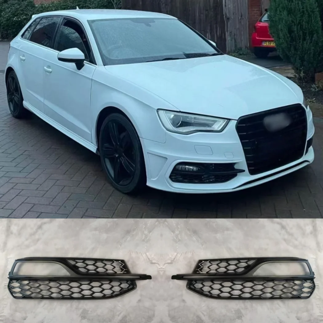 Передний бампер автомобиля, противотуманная фара, решетка, крышка сотовой сетки, гоночная решетка для AUDI A3 S3 RS S-Line 2013-2016 8V3807681 8V3807682
Передний бампер автомобиля, противотуманная фара, решетка, крышка сотовой сетки, гоночная решетка для AUDI A3 S3 RS S-Line 2013-2016 8V3807681 8V3807682